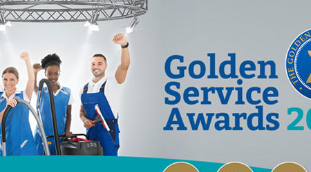 Golden Service Award Banner